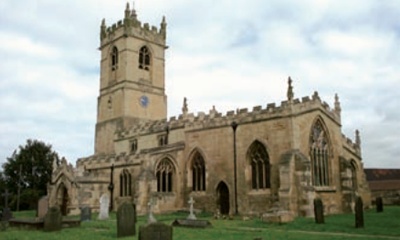 Exterior of St Peter’s, Barnburgh, Yorkshire