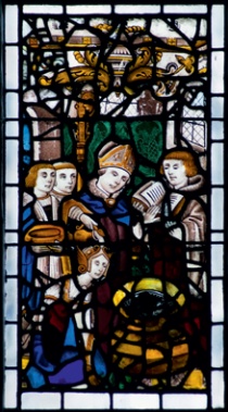 The baptism of Becket's mother