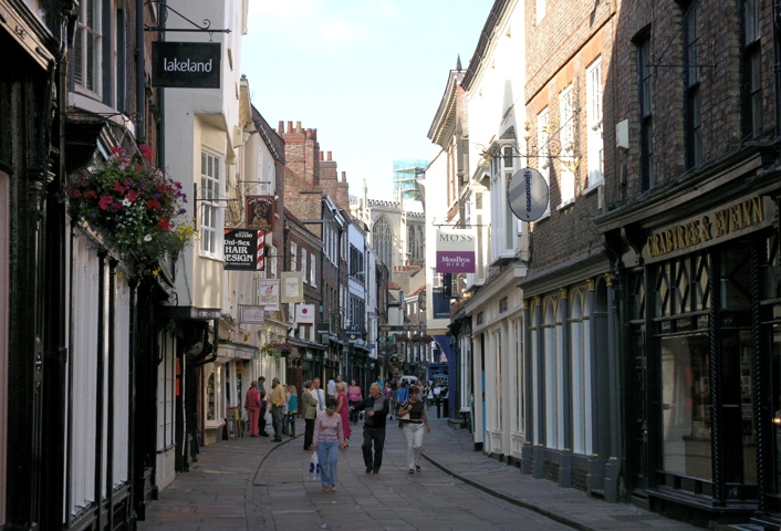 Shopfronts in York