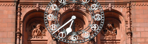 Detail of terracotta on Victroria Law Courts, Birmingham