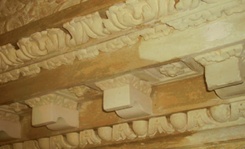 Restored cornice