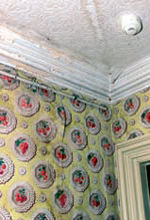 Interior damage related to failure of rainwater goods