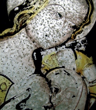 Flaking paint resulting in loss of detail