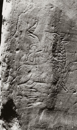 Viking graffiti at Maes Howe, Orkney