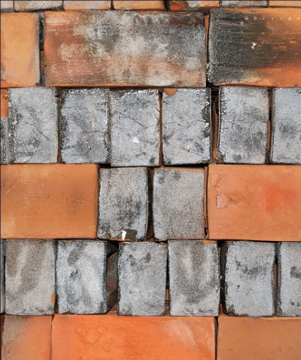 Wood fired bricks
