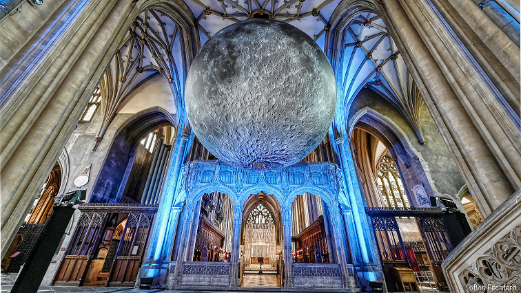Museum of the Moon Bristol Cathedral