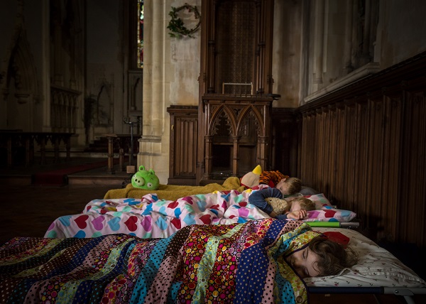 Champing with the Churches Conservation Trust at St Michael and All Angels in Booton, Norfolk