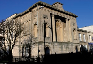 Facade of the masonic hall, Cheltenham
