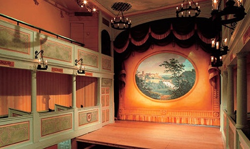 New interior of the Georgian Theatre in Richmond, North Yorkshire