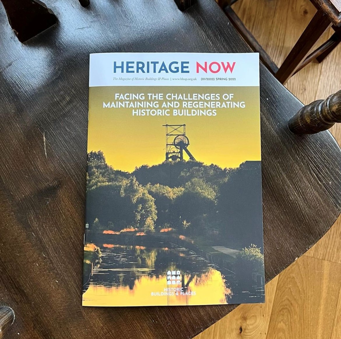 heritage now magazine cover