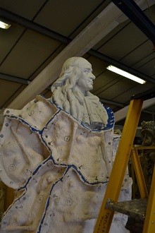 Replicating a marble statue in Jesmonite, an acrylicmodifiedcement casting composite