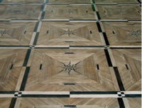 Parquetry designed by Bartolomeo Rastrelli