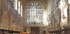 Bath Abbey with its Victorian pews
