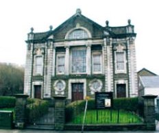 Exterior of Capel Bethania in Maesteg in the Llynfi valley of Glamorgan