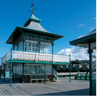 The pagoda on the pier Clevedon, Somerset