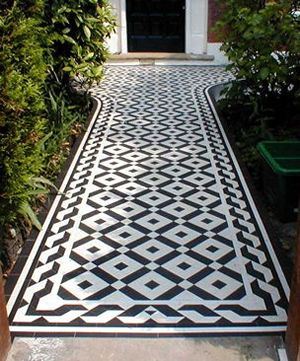 Victorian And Edwardian Geometric And Encaustic Tiled Floors