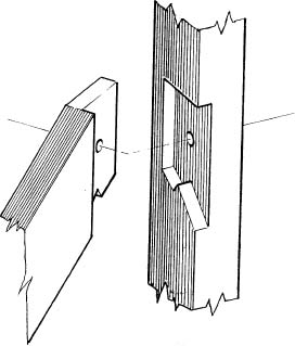 B&w illustration of notched lap joint