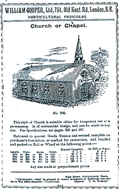Late 19th Century catalogue advertisement