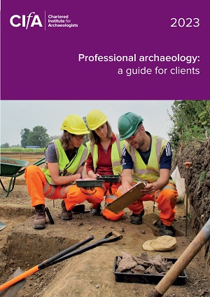 Cover of the CIfA Clients Guide